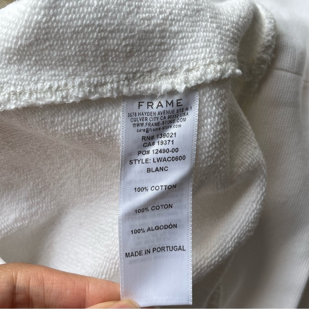 $248 The Carlyle Hotel X Frame White Hoodie Sweatshirt Small Limited Edition View 5